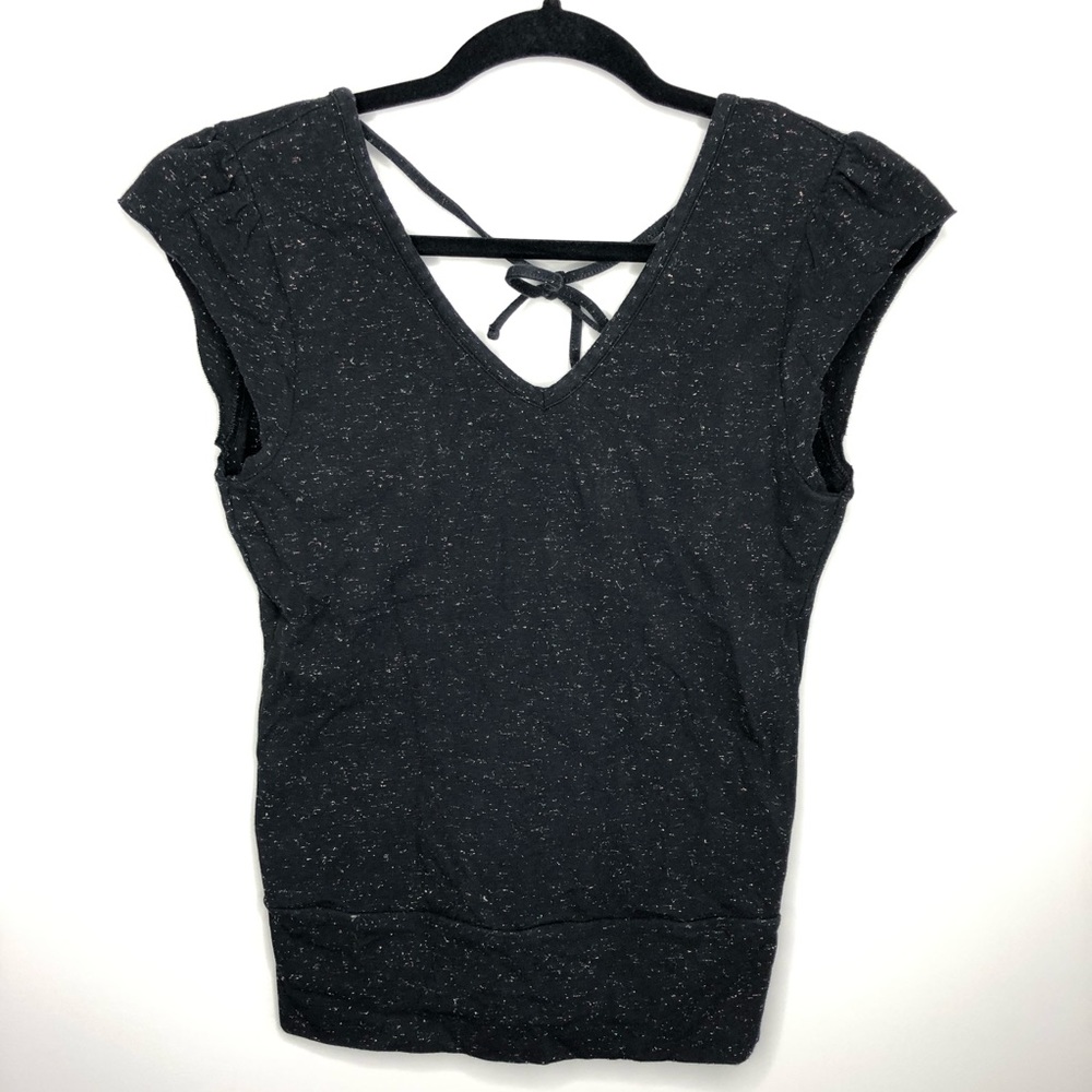 Oakley Top Coverup in black and glitter